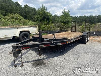 2016 Lucon Inc. 5T202BW T/A Tagalong Flatbed Trailer