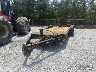 2016 Lucon Inc. 5T202BW T/A Tagalong Flatbed Trailer