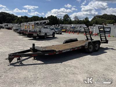 2017 Lucon 5T202BW T/A Tagalong Equipment Trailer