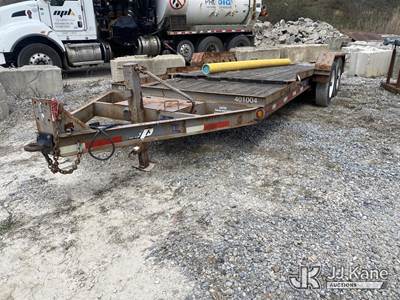 2016 Lucon Inc. Tilt-top Tagalong Equipment Trailer