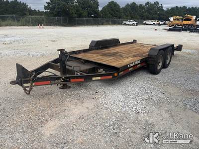 2016 Lucon Inc. T/A Tilt Deck Tagalong Equipment Trailer