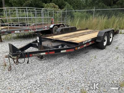 2017 Lucon Inc. T/A Tilt Deck Tagalong Equipment Trailer