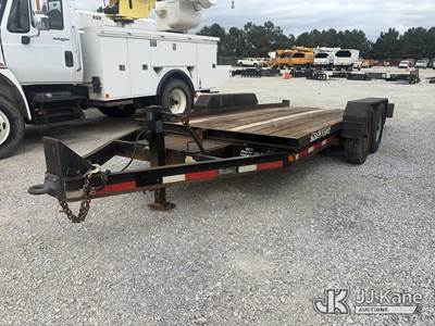 2017 Lucon Inc. T/A Tilt Deck Tagalong Equipment Trailer