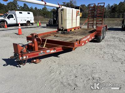 2017 Lucon 7T182BW T/A Tagalong Equipment Trailer
