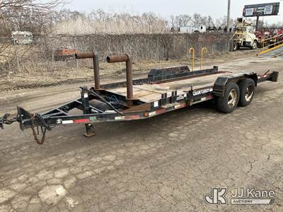 2018 Lucon 7T192TBWAH T/A Tilt Deck Tagalong Equipment Trailer