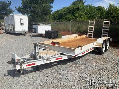 2015 Lucon Inc. 8T182EBW T/A Tagalong Flatbed Trailer