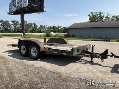 1999 Landoll T/A Tilt Deck Tagalong Equipment Trailer
