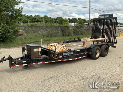 2016 Load Trail T/A Tagalong Equipment Trailer