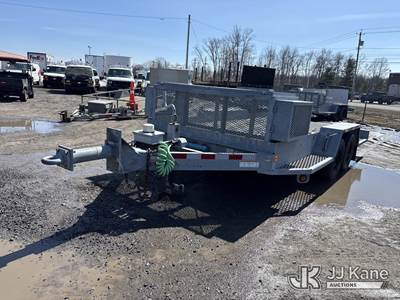2016 MGS UOP30034 3.5-Ton T/A Tagalong Equipment Trailer