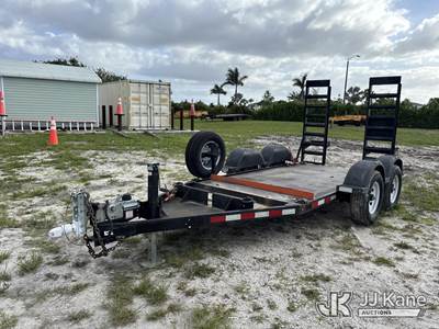 2022 MMDI Inc. E510H T/A Equipment Trailer