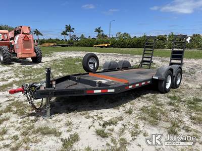 2021 MMDI Inc. E614H T/A Equipment Trailer