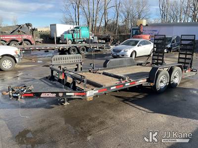 2017 Maxey B6X8118 T/A Tagalong Equipment Trailer