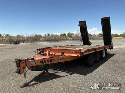 1994 Maxey TDF-16 3 Axle Tilt Deck Trailer