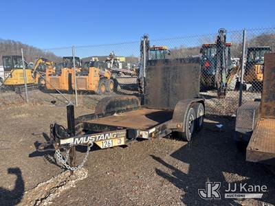 2015 MUSTANG 510MA7000G T/A Tagalong Equipment Trailer