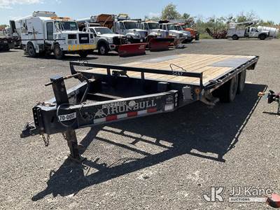 2022 Norstar 16ft Deckover Trailer T/A Tagalong Flatbed Trailer