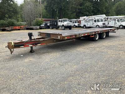 2007 Olympic 20TDT-2 T/A Tagalong Equipment Trailer