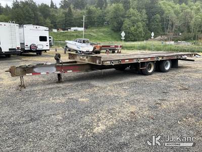 2005 Olympic 20TDT-2 T/A Tagalong Equipment Trailer
