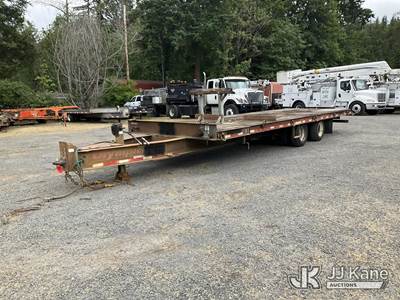 2003 Olympic 20TDT-2 T/A Tagalong Equipment Trailer