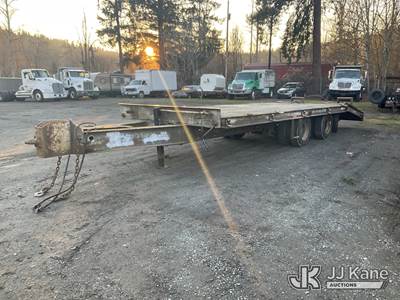 1999 Olympic 20TFB-2 T/A Tagalong Equipment Trailer
