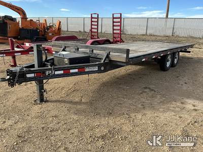 2018 PJ Trailers Tilt-top Tagalong Equipment Trailer