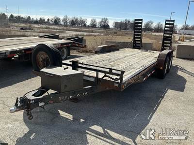 2011 PJ Trailers T/A Tagalong Equipment Trailer