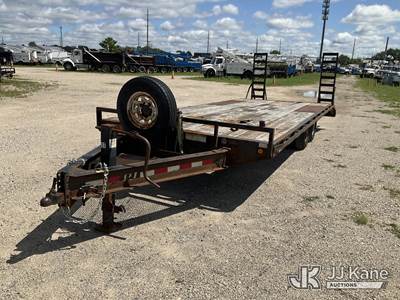 2018 PJ Trailers T/A Tagalong Flatbed Trailer