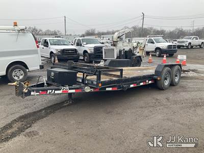 2019 PJ Trailers T6202 T/A Tilt Bed Tagalong Equipment Trailer