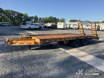 2003 Pike 33C T/A Tagalong Equipment Trailer