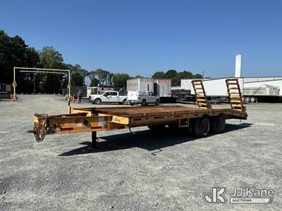 Pike 33C Equipment Transport Trailer