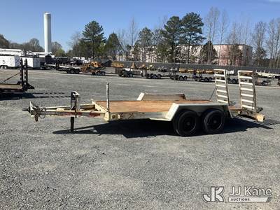 2015 Pike 33Q T/A Tagalong Equipment Trailer