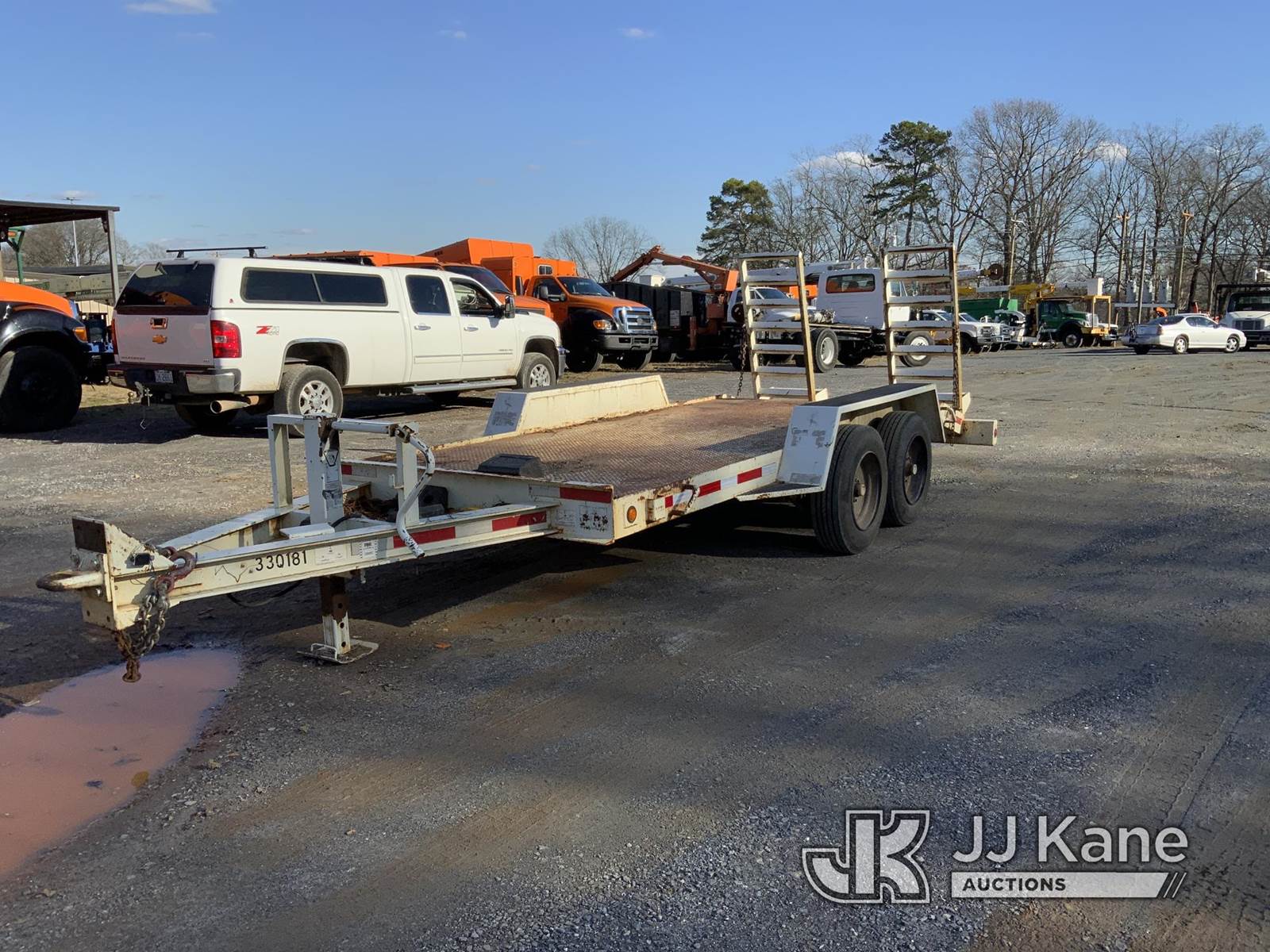 2015 PIKE T/A Tagalong Equipment Trailer For Sale Shelby, NC SN853