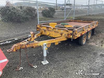 1975 Pioneer T/A Tagalong Flatbed Trailer