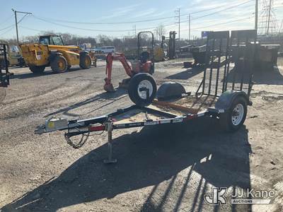 2019 Pratt CP0407 S/A Tagalong Flatbed Trailer