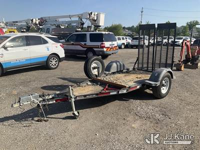 2019 Pratt CP0407 S/A Tagalong Equipment Trailer