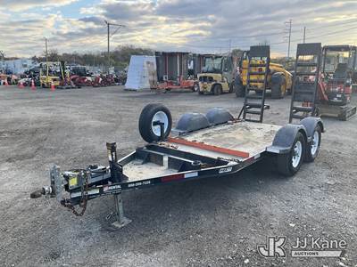 2020 Pratt CP0510 T/A Tagalong Equipment Trailer
