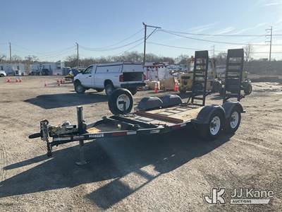 2020 Pratt CP0510 T/A Tagalong Equipment Trailer