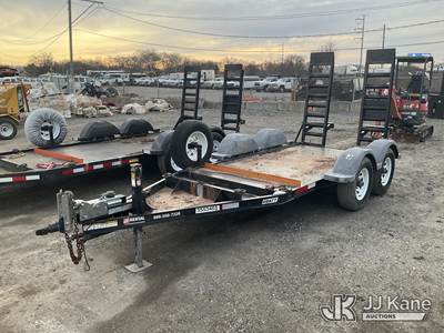 2019 Pratt CP0510 T/A Tagalong Equipment Trailer