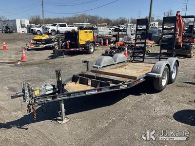 2019 Pratt CP0510 T/A Tagalong Equipment Trailer
