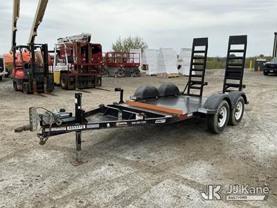 2022 Pratt CP0510 T/A Tagalong Equipment Trailer