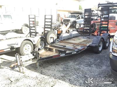 2019 Pratt CP0510 T/A Tagalong Equipment Trailer