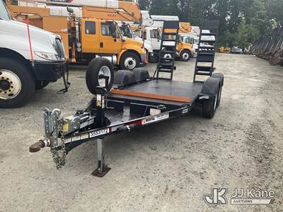 2021 Pratt CP0510 T/A Tagalong Equipment Trailer