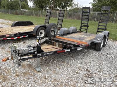 2019 Pratt CP0510 T/A Tagalong Flatbed Trailer