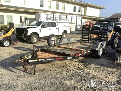 2019 Pratt CP0614 T/A Tagalong Equipment Trailer