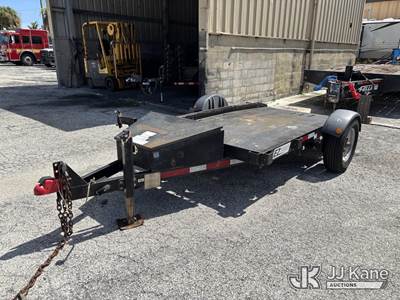 2016 Pratt EZ-1065 S/A Tilt Deck Tagalong Equipment Trailer