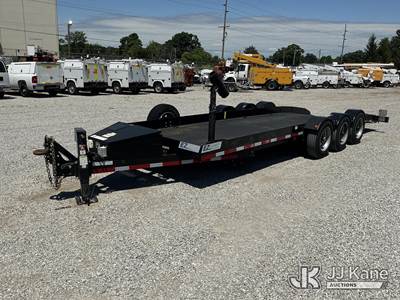 2023 Pratt EZ-2480 Tri-Axle Tagalong Equipment Trailer