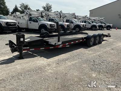 2023 Pratt EZ-2480 Tri-Axle Tagalong Equipment Trailer