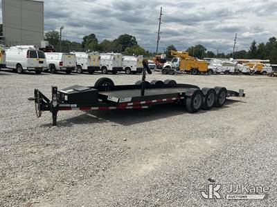 2023 Pratt EZ Ramp Tri-Axle Tagalong Equipment Trailer