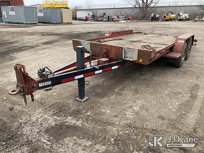 2002 Redi Haul T/A Tilt Top Tagalong Trailer