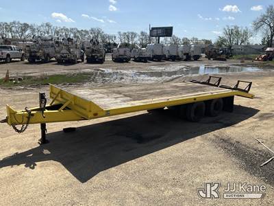 1986 Redi Haul T/A Tagalong Equipment Trailer