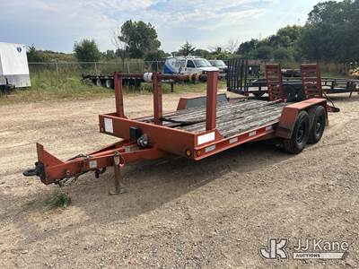 1993 Redi Haul FSL14HE T/A Tagalong Equipment Trailer